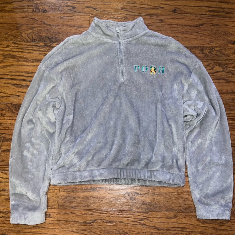 Disney Pooh Quarter-Zip Fleece